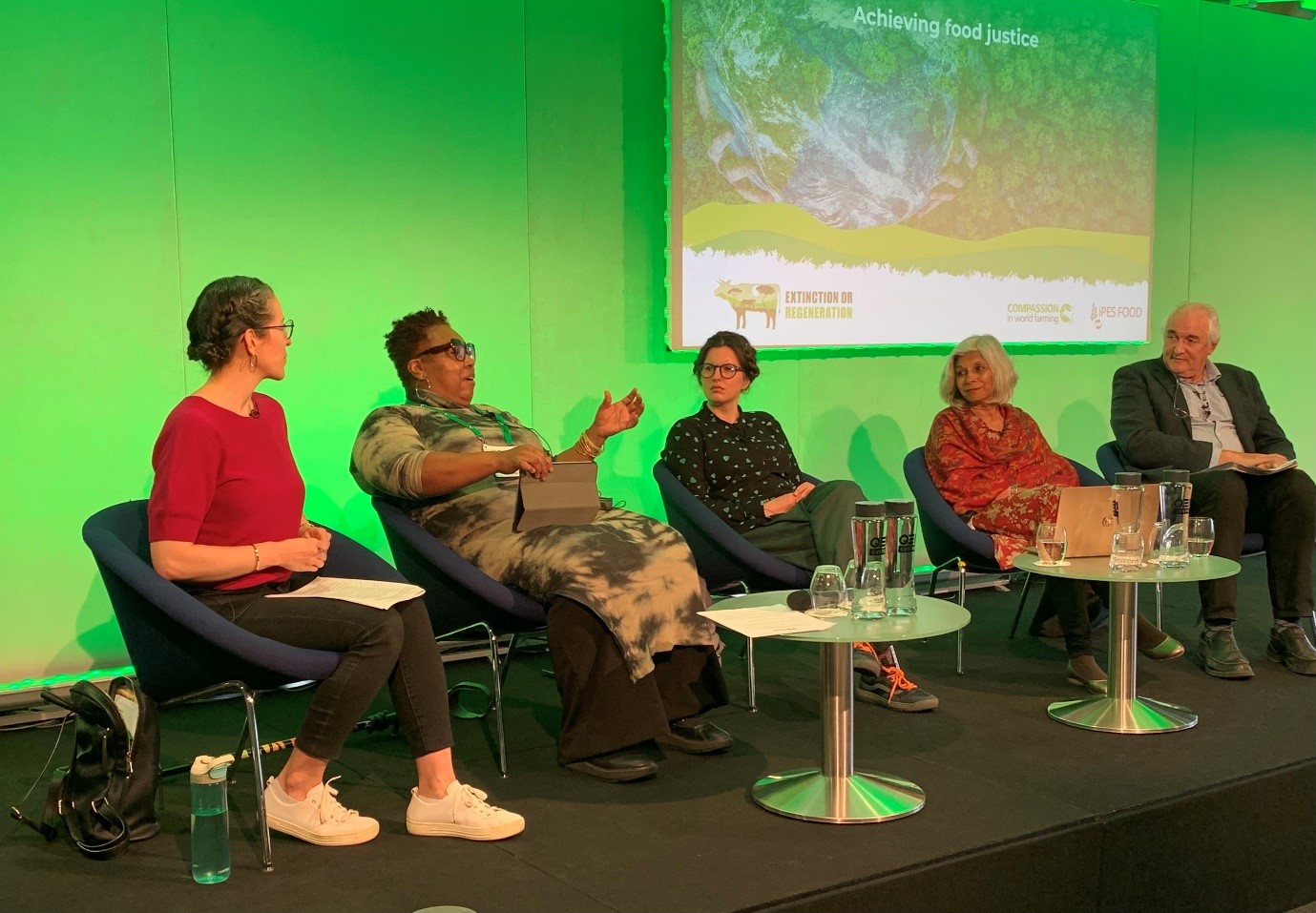 Read more about the article Food Justice at the Extinction or Regeneration Conference